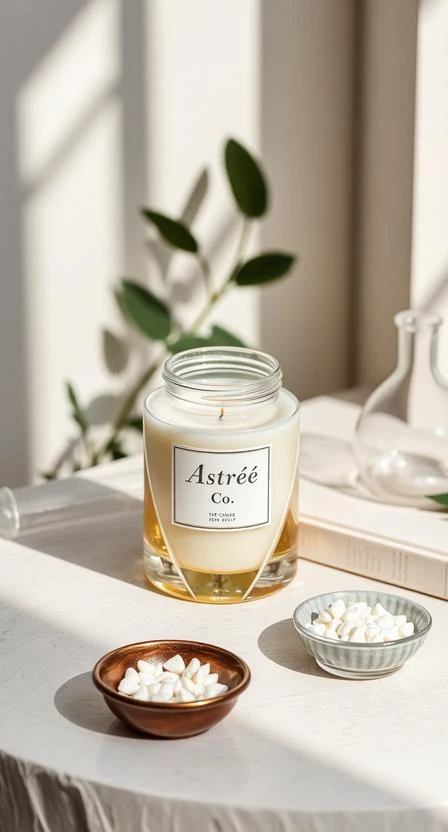 Astreé Co. luxury candle brand product image