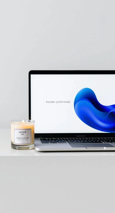 Order confirmation email and details